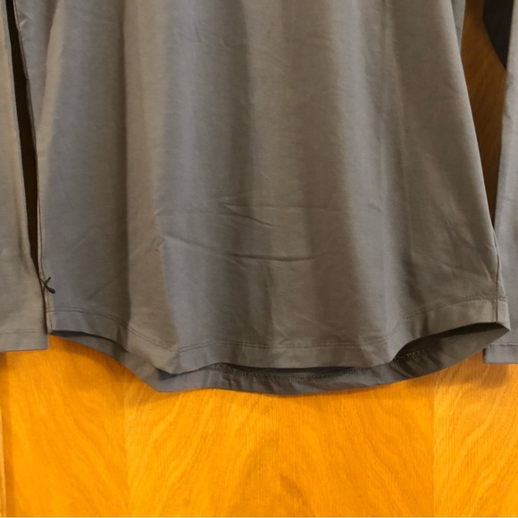 Cuts Clothing Long Sleeve Henley Curve Hem Shirt Size XL - Picture 3 of 7